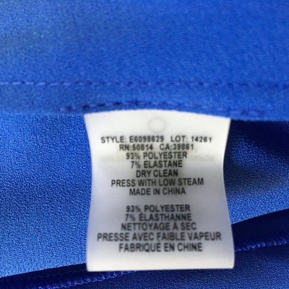 Elie Tahari Mildred Puff Sleeve Shirt Dress 0 XS - Picture 9 of 9